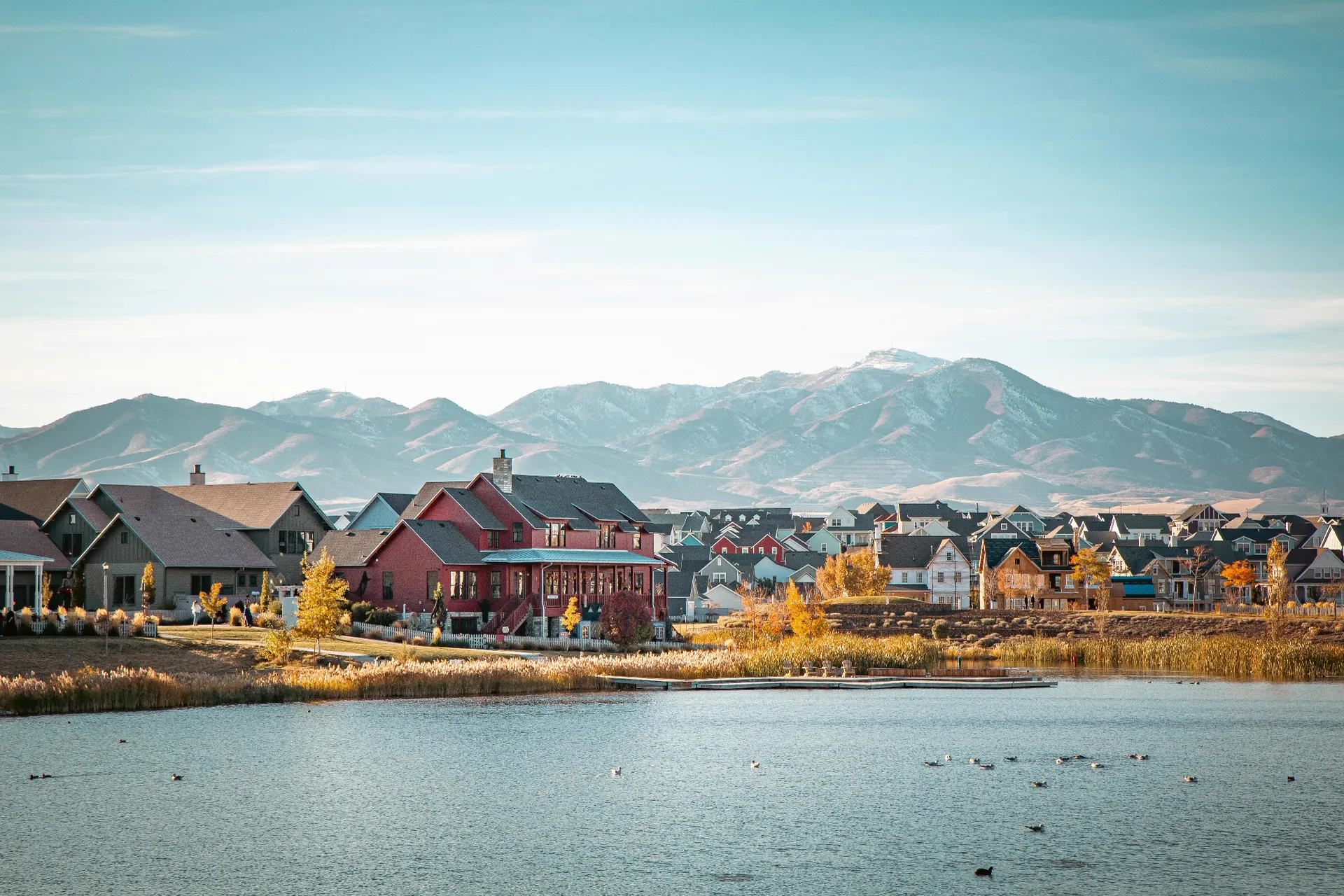 Daybreak Utah front porch neighborhood