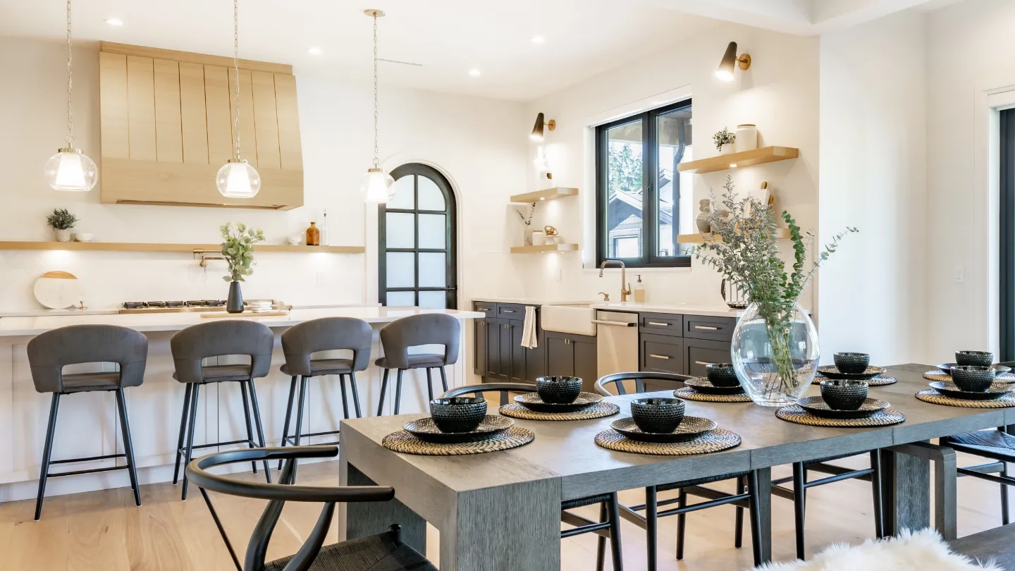 Modern kitchen interior